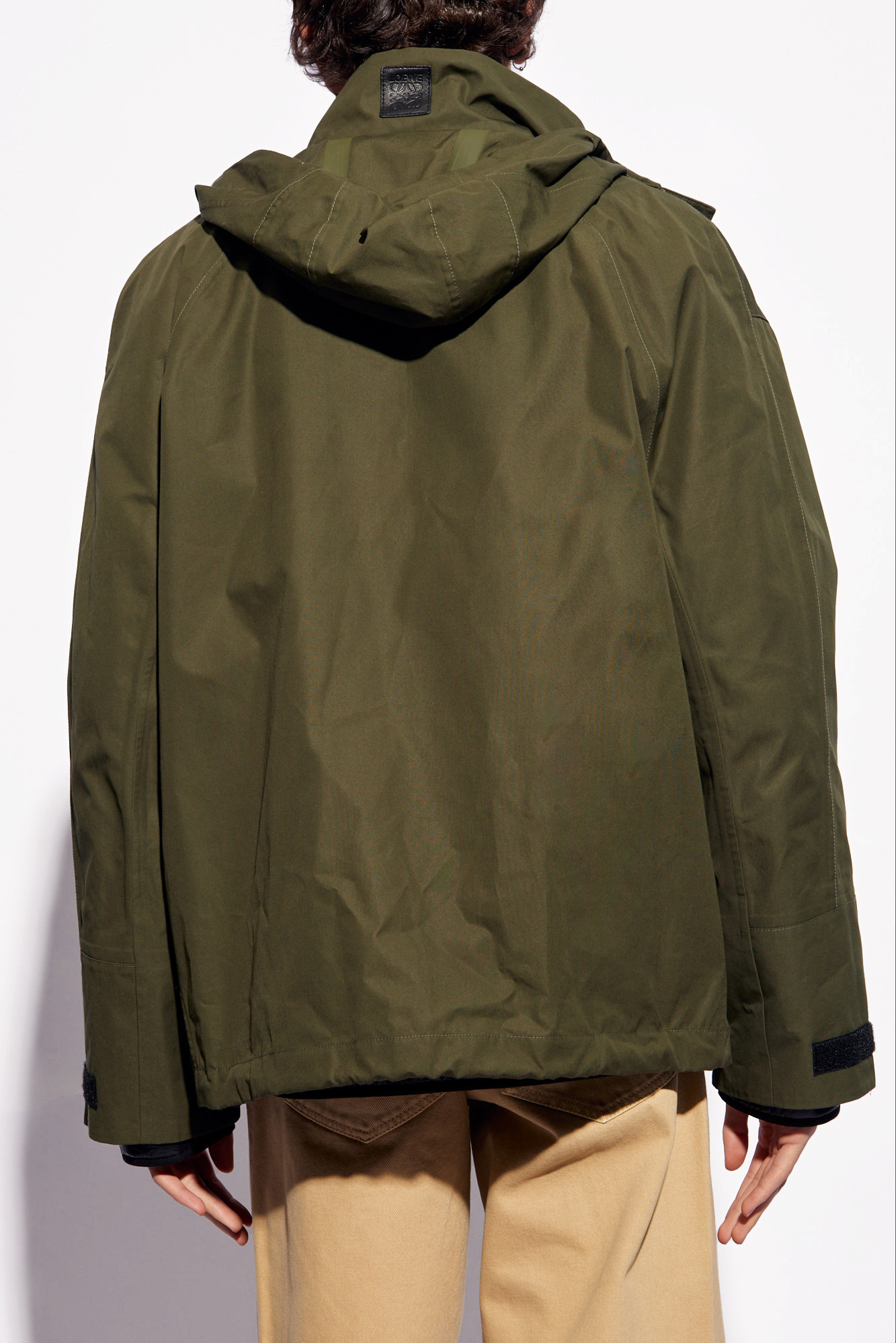 Green Parka with multiple pockets Loewe - loewe high neck